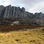 Un massif rocheux de l'Andringitra